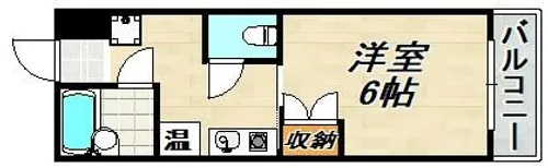 ハビテ八本松【2階】の間取り