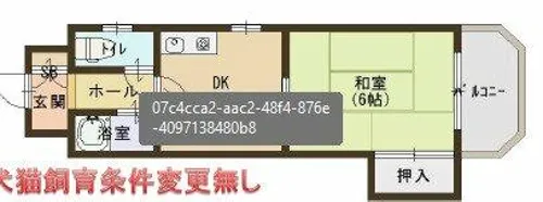 玉造末広ビル【8階】の間取り
