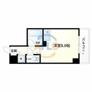 TATディナスティ西本町【3階】の間取り