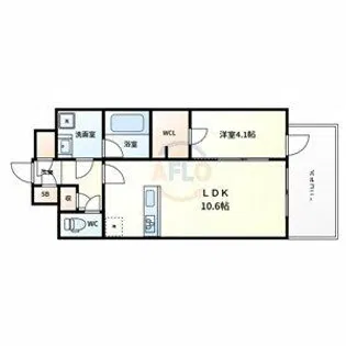 LA GRACE 千林大宮【11階】の間取り