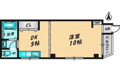 藤井マンション東花園【102号室】の間取り