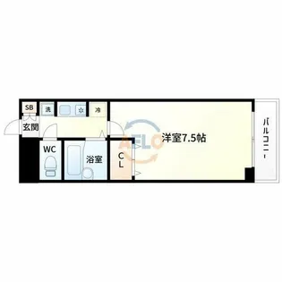 スマートコート菅原【1階】の間取り