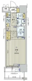フォーリアライズ梅田レーベン【8階】の間取り