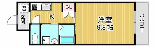 イセハイツ【5階】の間取り