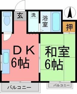 ベラカーサ夙川【2階】の間取り