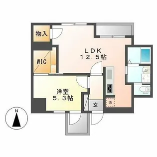チサンマンション広小路【9階】の間取り