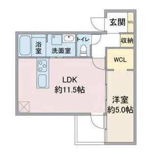 T-Clef【3階】の間取り