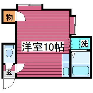 メゾンひまわり【103号室】の間取り