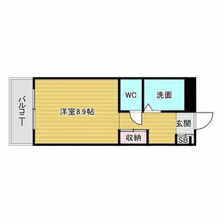 池田マンション【1階】の間取り