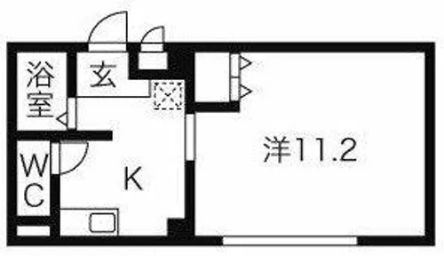 レジデンスウィズマイガレージ【3階】の間取り
