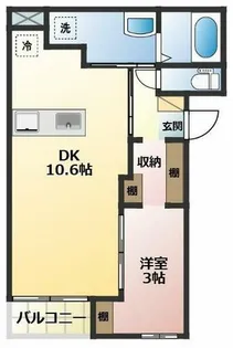 アールズハウスNODA【1階】の間取り