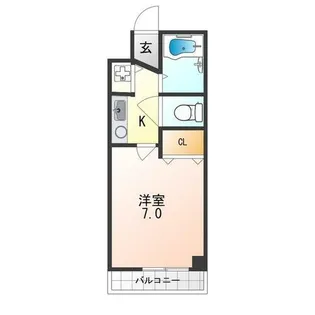 グランデ御池【4階】の間取り