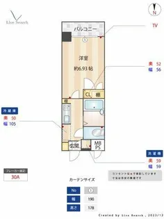 エンクレスト西公園【8階】の間取り