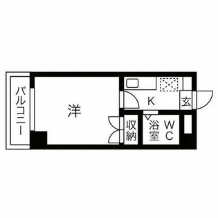 GM尾頭橋【3階】の間取り