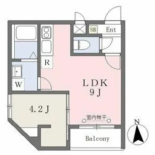 MOVE新守山【101号室】の間取り