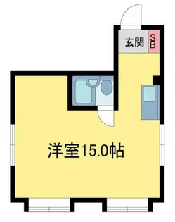 ステップインイースト【2階】の間取り