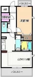 プログレス【3階】の間取り