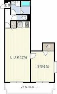 ベラビスタ柴田【704号室】の間取り
