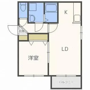 アバンセN42【205号室】の間取り