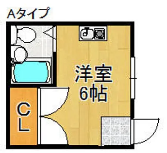 オリーブ泉佐野駅前ビル【4階】の間取り