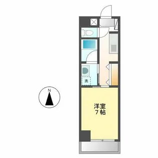Sun State 城北【4階】の間取り