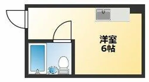 アークハイツ平野【2階】の間取り