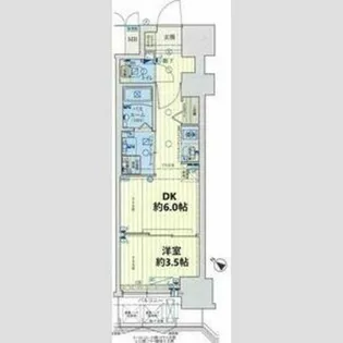兵庫県神戸市長田区大塚町2丁目【マンション】の間取り