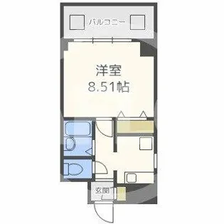 アーバネックス野田【7階】の間取り