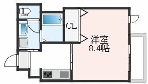 エアフォース大鳥【1階】の間取り