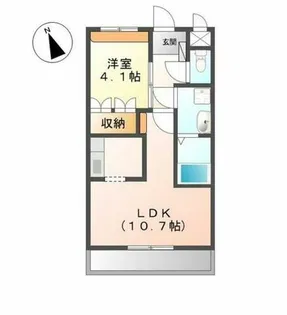アヴァンティ三国ヶ丘【1階】の間取り
