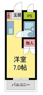 アイビーコートII【203号室】の間取り