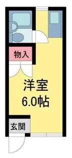ホメット夙川【102号室】の間取り