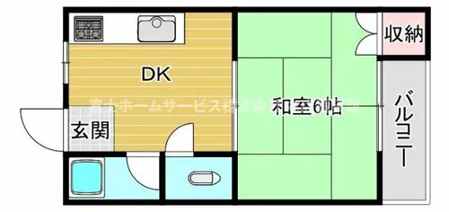 三和ビル【2階】の間取り