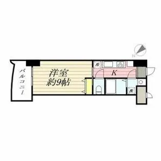 ロイヤル博多駅前【1315号室】の間取り