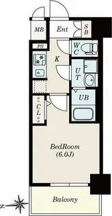 ステージファースト名古屋尾頭橋(旧S-RESIDENCE尾頭橋)【3階】の間取り