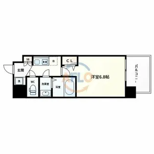 フォーリアライズ城東ネオス【7階】の間取り