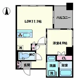 casa felice【7階】の間取り
