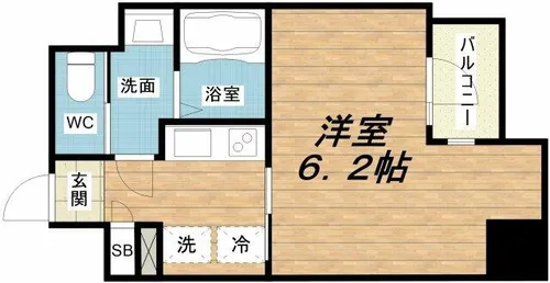 ArtizA森ノ宮D.C.【10階】の間取り