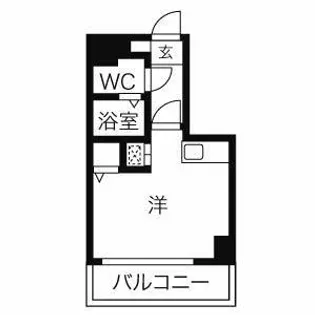 リベール名駅南【8階】の間取り