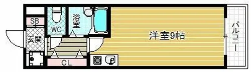 ラ・エスペランサ【3階】の間取り