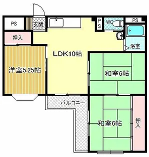スターパレスしおの【2階】の間取り