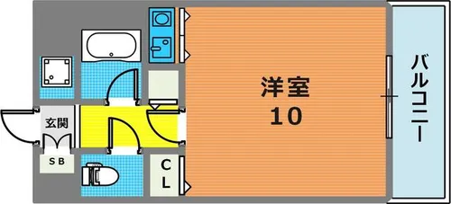 コーラルウェイⅡ【2階】の間取り