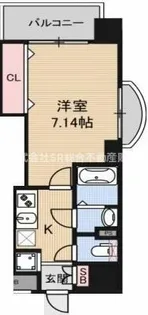 Luxe布施駅前(ラグゼ)【9階】の間取り