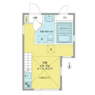 Ravir六番町【4階】の間取り