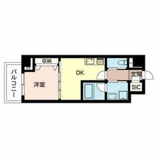 ベラ・ルーナ【205号室】の間取り