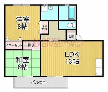 パークアベニュー【1階】の間取り
