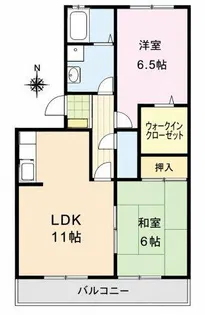 グレースコート国分I【3階】の間取り