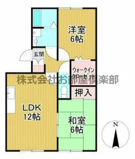 ソールズベリー御井【3階】の間取り