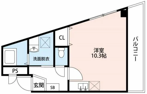サウザンドベル光ヶ丘【2階】の間取り