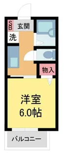 ジュリアン【203号室】の間取り